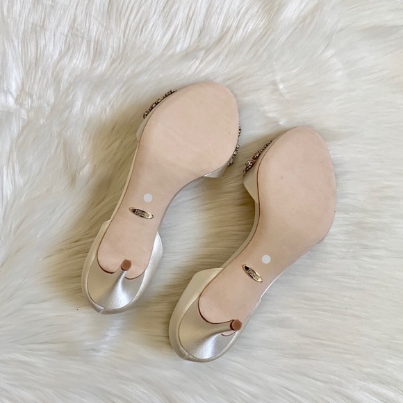 Badgley Mischka Hansen Crystal Embellished Sandal - Picture 7 of 8